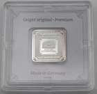 Geiger ORIGINAL Edelmetalle 5 gram .999 Silver Bar - In Assay  - Item#347