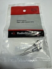 RadioShack 276-0068 Subminiature Red LED Assembly  2760068 by RadioShack 2 pack