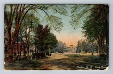 Nashua NH-New Hampshire, Stark Square, Concord Street Vintage Postcard