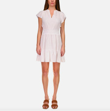 Michael Kors Women's Flutter Sleeve Dress M NEW $165 MU2814B5QE