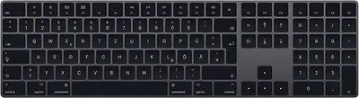 Apple magic Keyboard mit Ziffernblock [deutsches Tastaturlayout, QWERTZ] space g