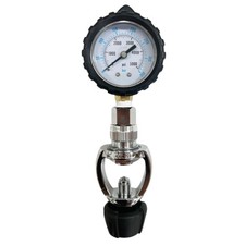 Scuba Choice Scuba Diving Yoke Tank Pressure Checker 5000 Psi 350 Bar Accurate