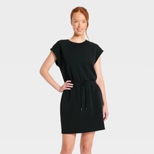 Women Airy Sleek Dress - All In Motion Black S