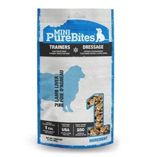 PureBites Mini Lamb Freeze Dried Dog Treats, 1 3 Ounce (Pack of 1), Blue 