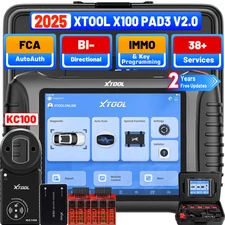 XTOOL X100 PAD3 V2.0 Bidirectional Scanner All System Diagnostic Key Programming