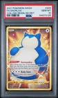 2021 POKEMON SWORD & SHIELD CHILLING REIGN SECRET #224 FULL ART/SNORLAX PSA 10
