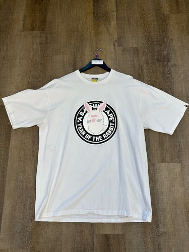 BAPE Year Of The Rabbit T-Shirt Weiß XXXL - Bild 1 von 3
