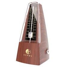 M350 AUPHY Mechanical Metronome with Accent Bell, Classic M350G, M-Wood Grain