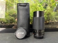 Kitstar Multicoated 1:4.5 F=80-200mm Lens K Mount Dirty glass & Aperture Slow