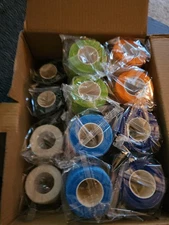 Self-Adhesive Elastic Bandage Wraps - Multi-Color Pack of 20 Rolls