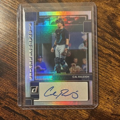 2022 Panini Donruss Signature Series #SS-CR CAL RALEIGH Rookie Card AUTO (RC)
