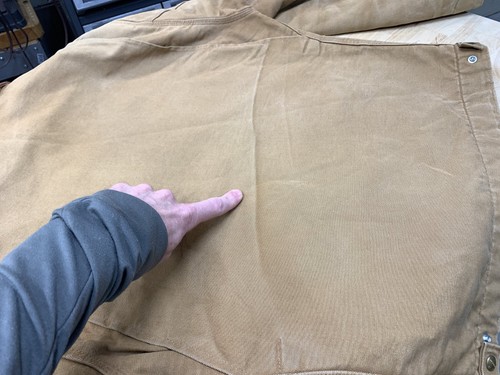 Carhartt Detroit Jacket J001 BRN L Tall Blanket Lined USA Vintage Brown Large by Carhartt, Size L, $199.99 - Photo 23