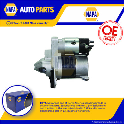 Starter Motor fits RENAULT SCENIC Mk3, Mk4 1.2 2012 on NAPA 233001071R Quality
