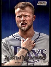 Austin Meadows 2019 Stadium Club #247 Rays MLB READ FREE SHIPPING AutographDen