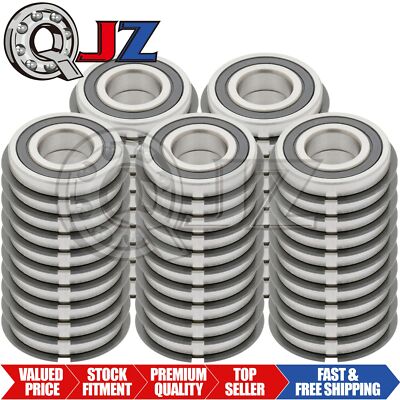 [50-Pack] R10-2RS-NR Radial/Deep Groove Ball Bearing 0.625in x 1.375in x 0.340in