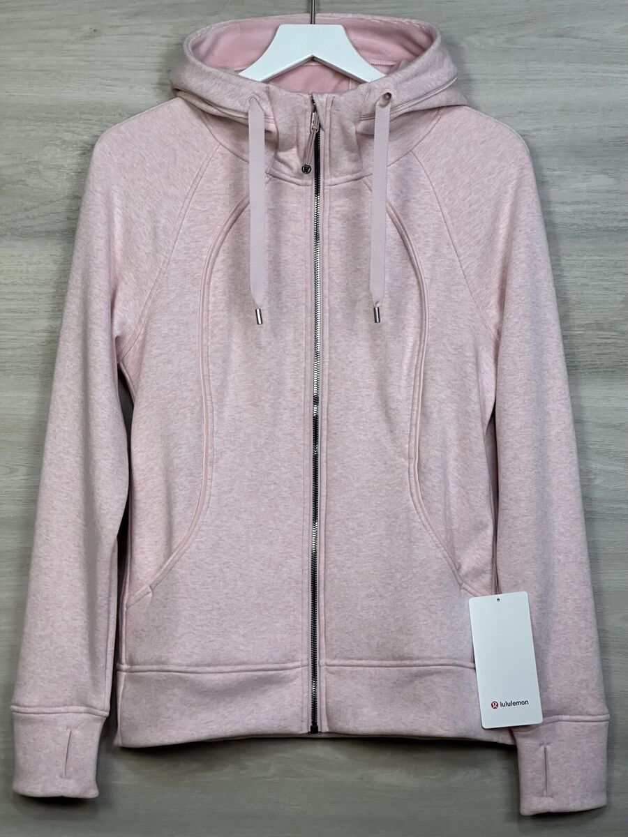 Lululemon Scuba Full Zip Hoodie Plush Size 8 Heathered Lululemon Scuba Full Zip Hoodie Plush Size 8 Heathered
