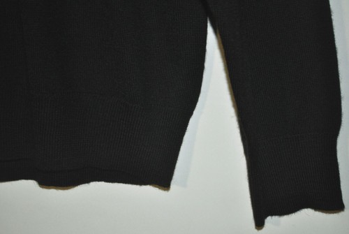 NEW Club Room Men's XL Merino Tabe Wool Acrylic Black Pullover Sweater 1/2 Zip - Picture 5 of 9