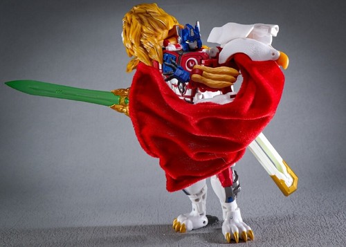 Weapons Sword Scabbard Waist Cloak Upgrade Kit For LEGACY EVOLUTION LEO PRIME - Picture 6 of 25