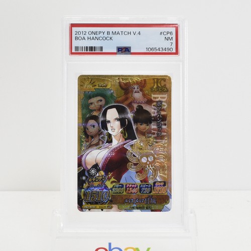 PSA 7 One Piece 2012 ONEPY B MATCH IC V.4 Boa Hancock From Japanese #CP6 - Picture 1 of 2