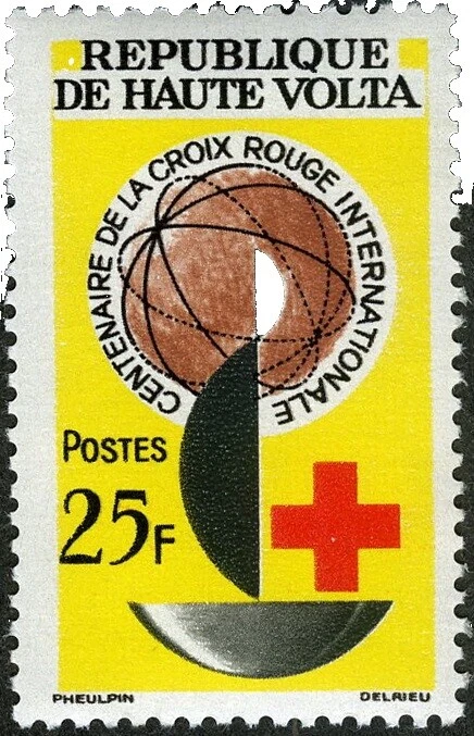 Red Cross Postage African Stamps