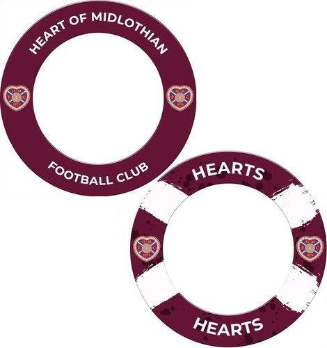 Heart of Midlothian Dartboard Surround Official Licensed Football Club Hearts FC - Picture 8 of 14