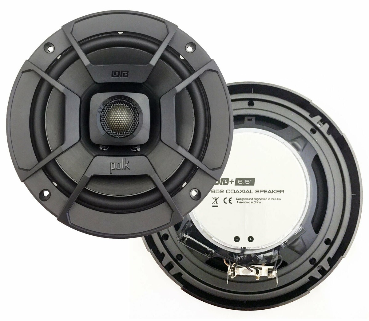 Polk Audio DB652, DB+ 2-Way Speakers Car Marine UTV ATV Speakers