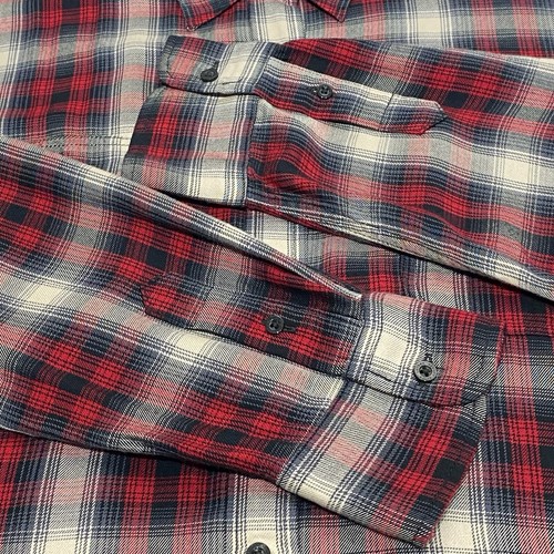 Lauren Ralph Lauren Button-Up Shirt Womens XL Lightweight Viscose Plaid Flannel - Picture 5 of 8