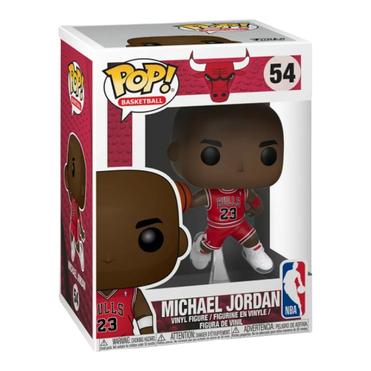 Funko POP! NBAシカゴ・ブルズ　マイケル・ジョーダン Amazon.com: Funko POP! NBA: Chicago Bulls - Michael Jordan