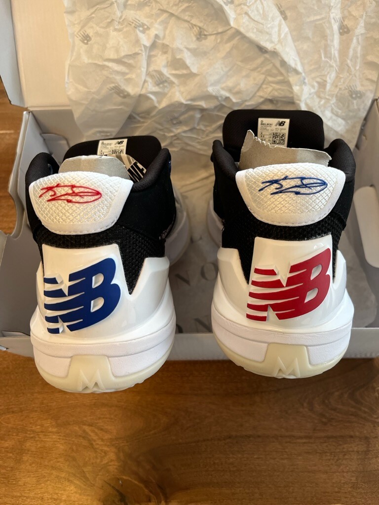 New Balance Kawhi Leonard Clippers Shoes White Black New Balance Kawhi Leonard Clippers Shoes White Black