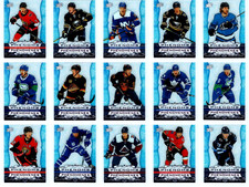 2020-21 UD Tim Hortons Clear Cut Phenoms Complete 15 Card Insert Set