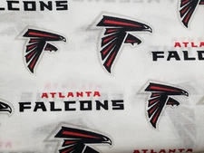 Atlanta Falcons NFL Cotton Fabric Yardage & Remnants