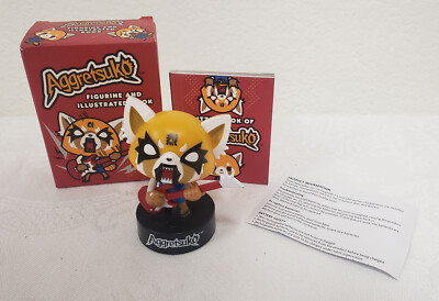 Sanrio Aggretsuko Rage Mode Sound Figure & Mini Book with box
