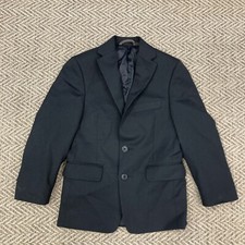 Michael Kors Jacket Boys 8R Black Blazer Wool Blend 2 Button Suit Coat