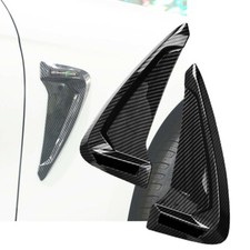 2Piece Sport Shark Side Fender Carbon Dipping Black Decoration HK Accent Forte