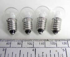 Lampadina Lampeggiante 2,5 Volt - 300 mA M.E.S. (Vite E10) - Lotto Di 4