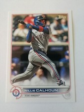 2022 Topps Series 2 #581 Willie Calhoun - Texas Rangers BASE BASEBALL CARD
