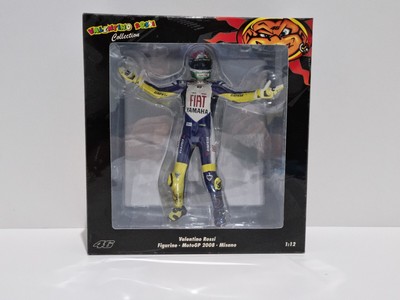 スポーツ Valentino Rossi Figurine 2008 Misano MINICHAMPS 1 10 Helmet Valentino Rossi MOTOGP Misano 2008