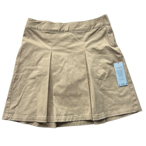 Cat & Jack Girls Beige Pleated School Uniform Skirts Size 14 (2) & Size 16 (1) - Picture 7 of 11