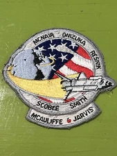 NASA SHUTTLE CHALLENGER PATCH Mcauliffe Resnik et al