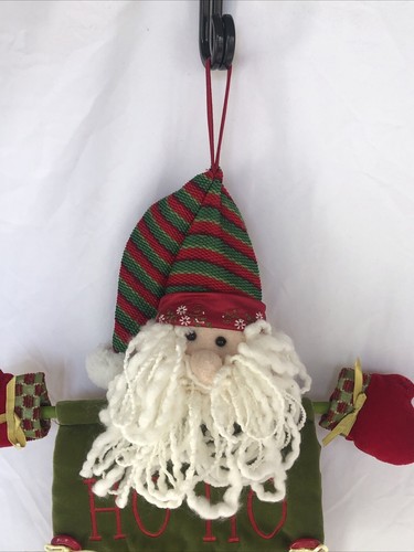 SantaChristma Stocking Advent Calendar Countdown Till Christmas W/ Candy Cane - Picture 3 of 10