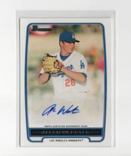 ALLEN WEBSTER 2012 Bowman Autograph Prospect # BPA-AW ROOKIE LOS ANGELES DODGERS