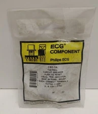 NEW OLD STOCK! PHILIPS ECG 3A 32/250V CIRCUIT BREAKER CB2-3A