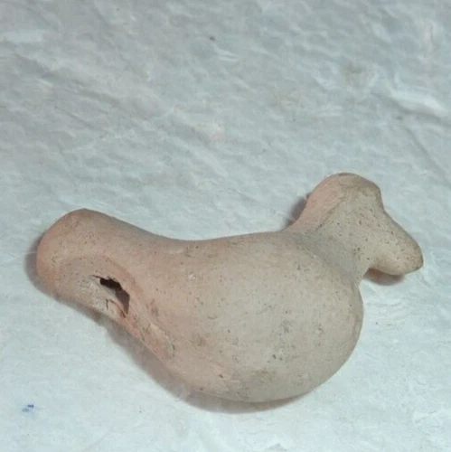 bel appeau à pigeon en terre cuite de la seconde moitié du 19éme siècle - Photo 3/3