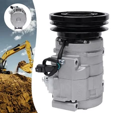 For Excavator Caterpillar 320C 320D Air Conditioner AC Compressor 176-1895?