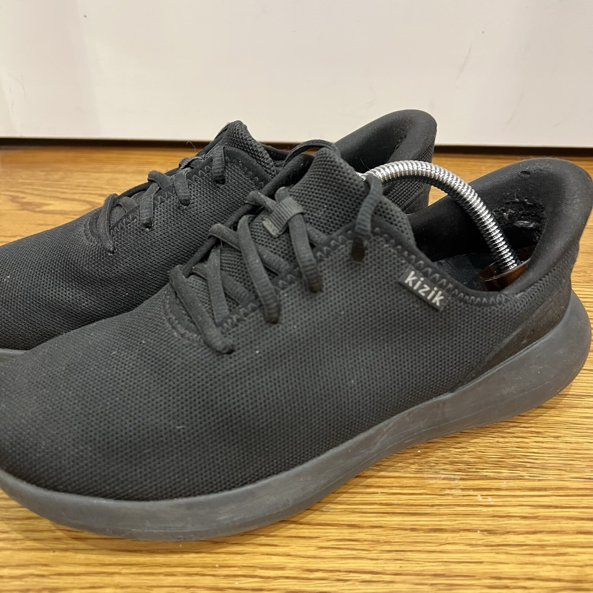 Kizik Irvine Blackout Canvas Shoes Slip On Lace Up Mens Size 11 Wide Men main image 4