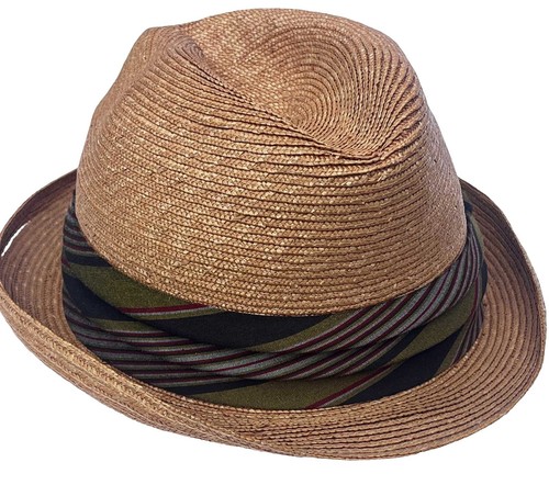 Otto Lucas Junior Vintage Hat Black Straw High Fashion Bow  display picture 2