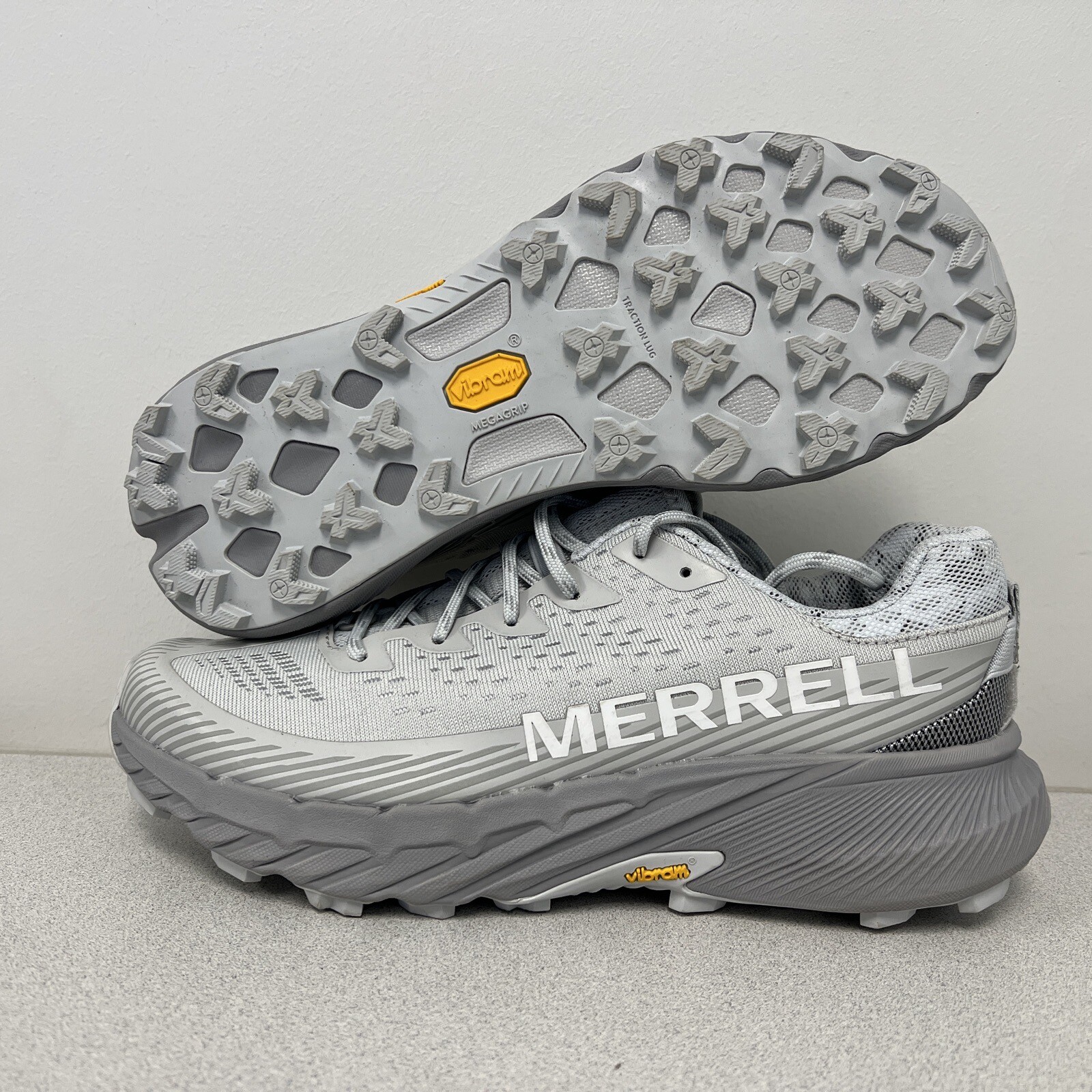 Merrell "AGILITY PEAK 5" Uomo Taglia 9 Scarpe da Trail Running Escursionismo Campeggio