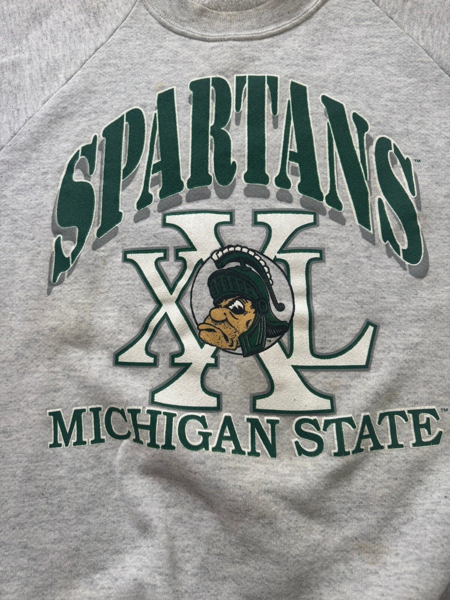 Vintage 90s Michigan State Spartans Logo SPARTY University