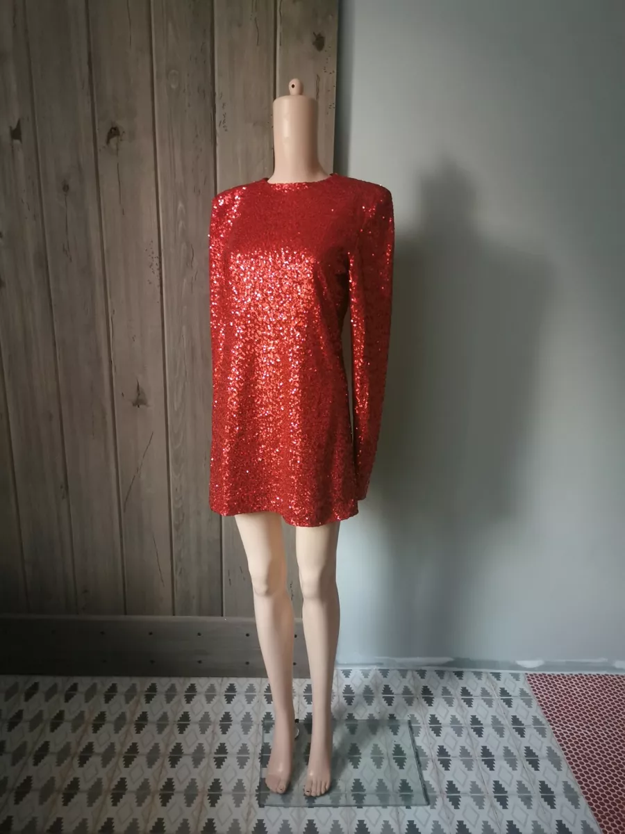 Alexandre vauthier sequin sales dress