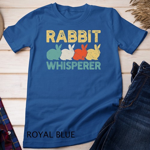 Rabbit Bunny Retro Unisex T-shirt - Picture 13 of 17